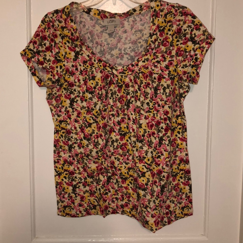 Loft scoop neck t-shirt